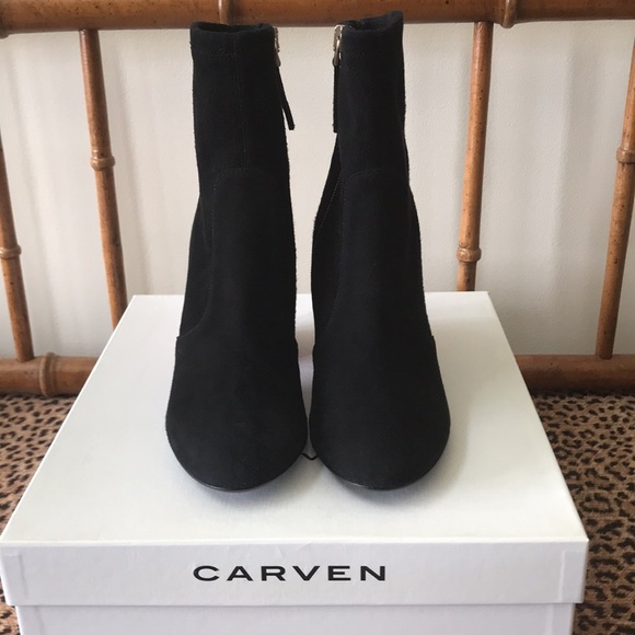 STUNNING Carven Suede Ankle Boots 🤩 - Size 5.5 (36) - Picture 5 of 9